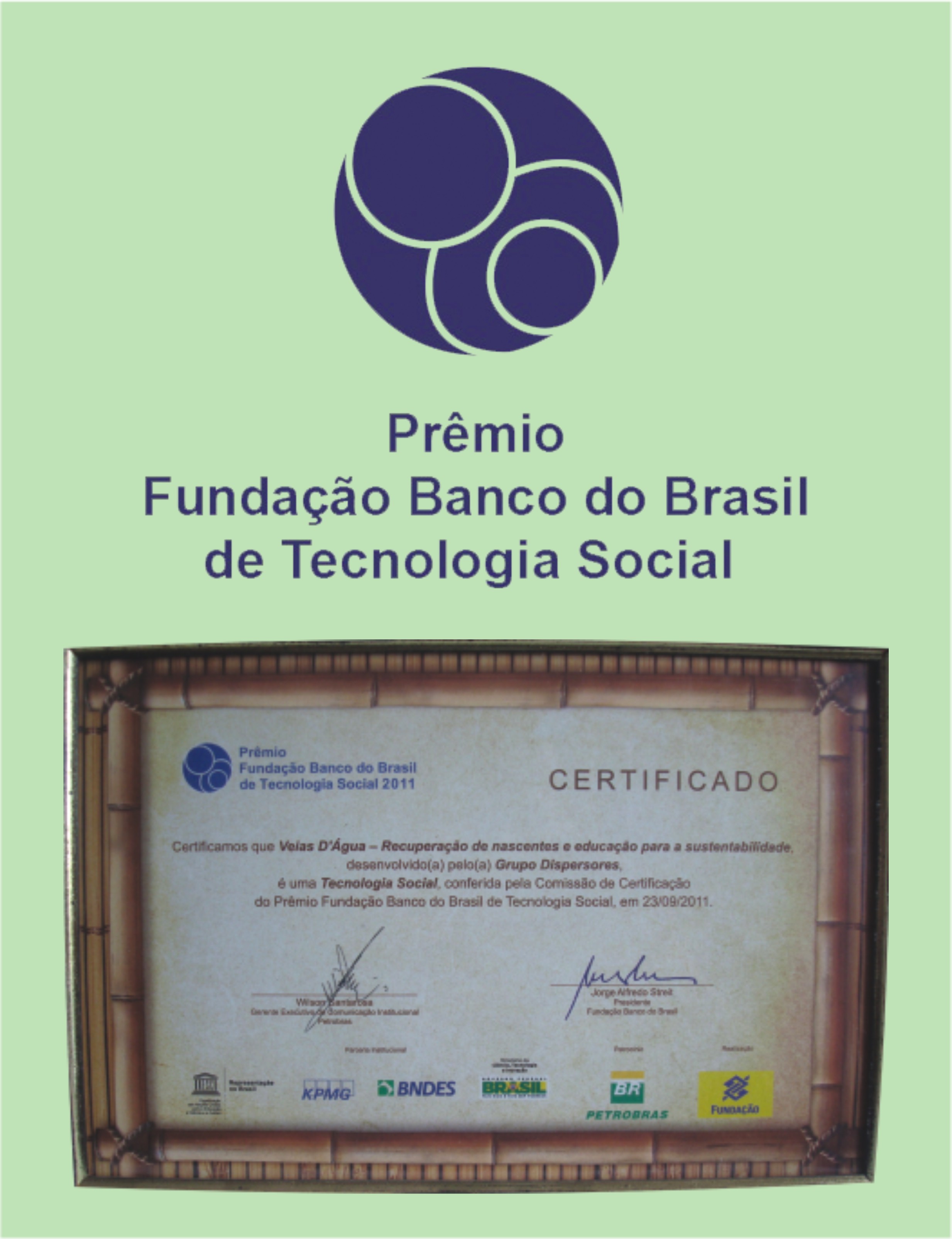 Bank of Brazil Foundation Award for Social Technologies